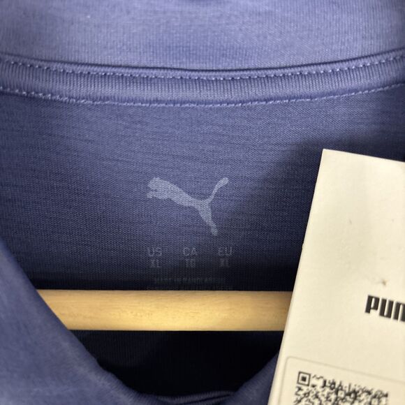 PUMA Essentials All In Men's Polo Shirt Size XL Blue Crystal NWT - Picture 4 of 6